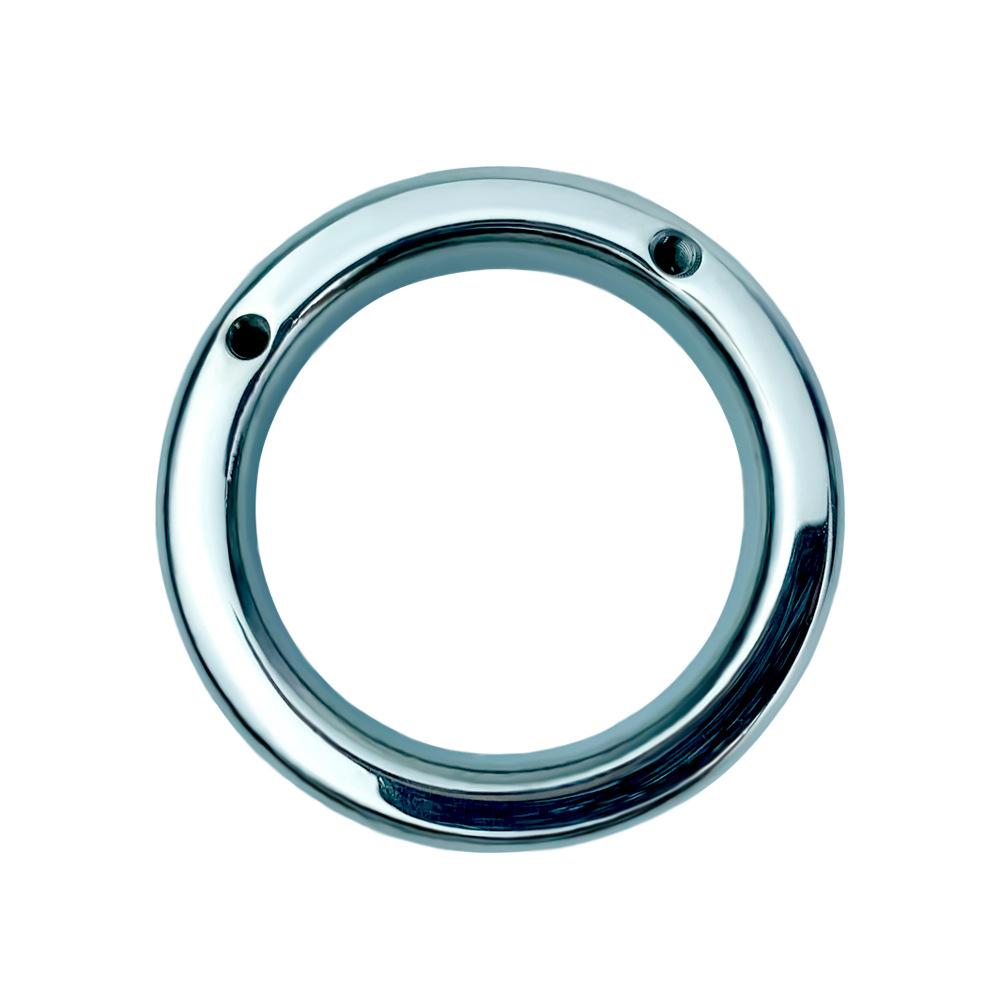 Wearable Stainless Steel CB Lock for Men Chastity Lock Penis Cage Sex Toy Cock Ring Slave BDSM Sissy Ball Stretcher