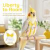 Cotton Pad Included Pet Bird Diapers Reusable Washable Bird Diapers  For Parakeet