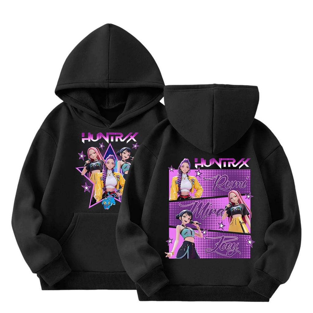Cute Hoodies For Teen Children Trendy Preppy Hooded Sweatshirts Oversized Long Sleeve Shirts Clothes For Children