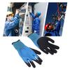 2 Pcs Electrical Insulated Gloves 1000V Voltage Double Sided Insulating Non Slip Nylon Rubber Electr