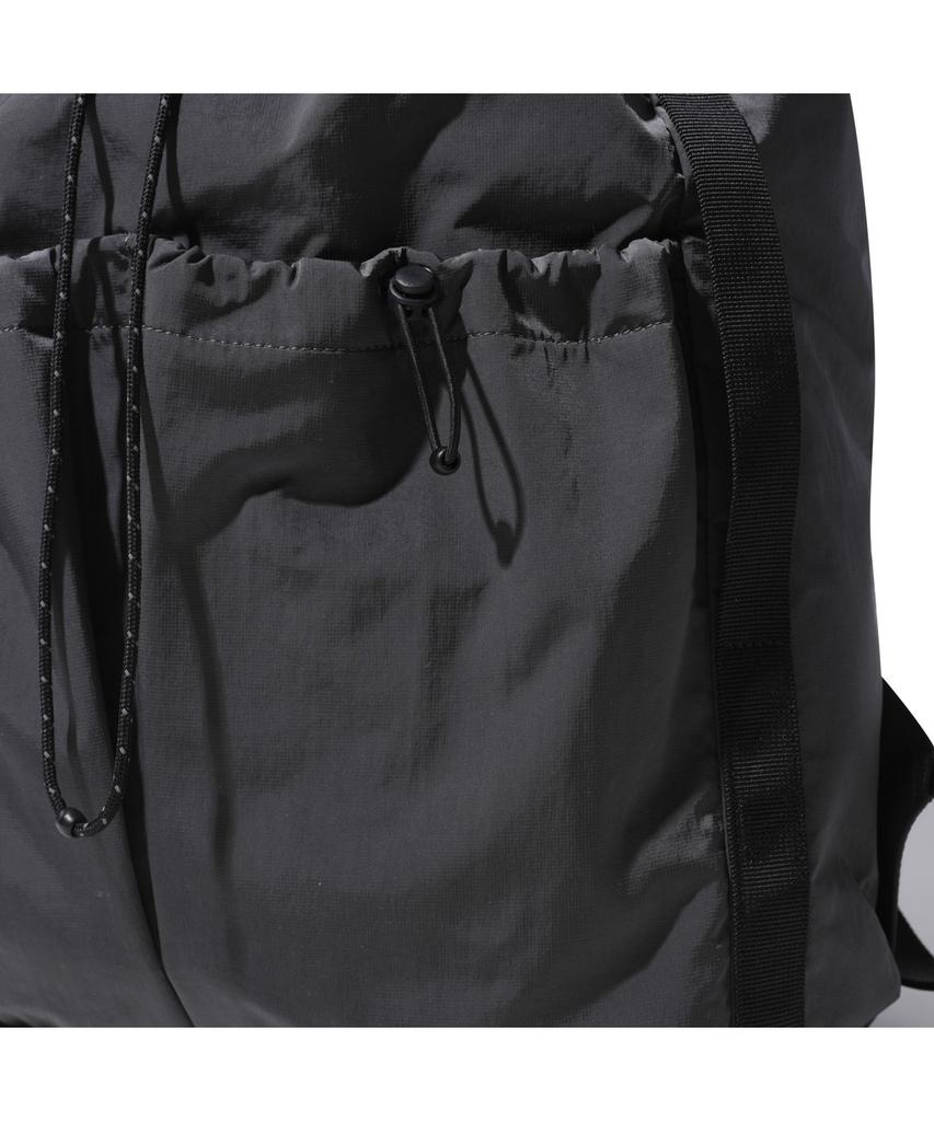 Customellow Gray Draw String Backpack Crbax25001Gyx