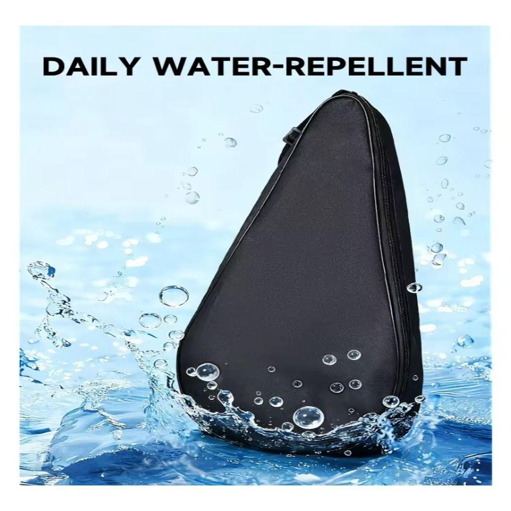 Adjustable Strap Tennis Paddle Bag Soft Face Racket Bag Tennis Shoulder Bags Adult Teenager