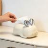 Cute Rabbit Ceramic Tissue Box, Nordic Ins Cream Style Living Room Coffee Table Pumping Carton, High-value Paper Pumping Box