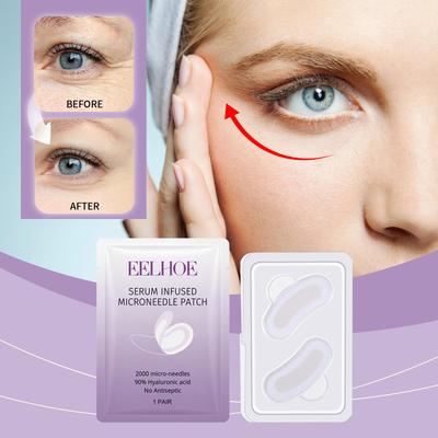 Masque Yeux Anti-Rides EELHOE (1 pièce): Réduit les ridules, anti-rides et anti-âge, illumine le contour des yeux, hydrate et raffermit