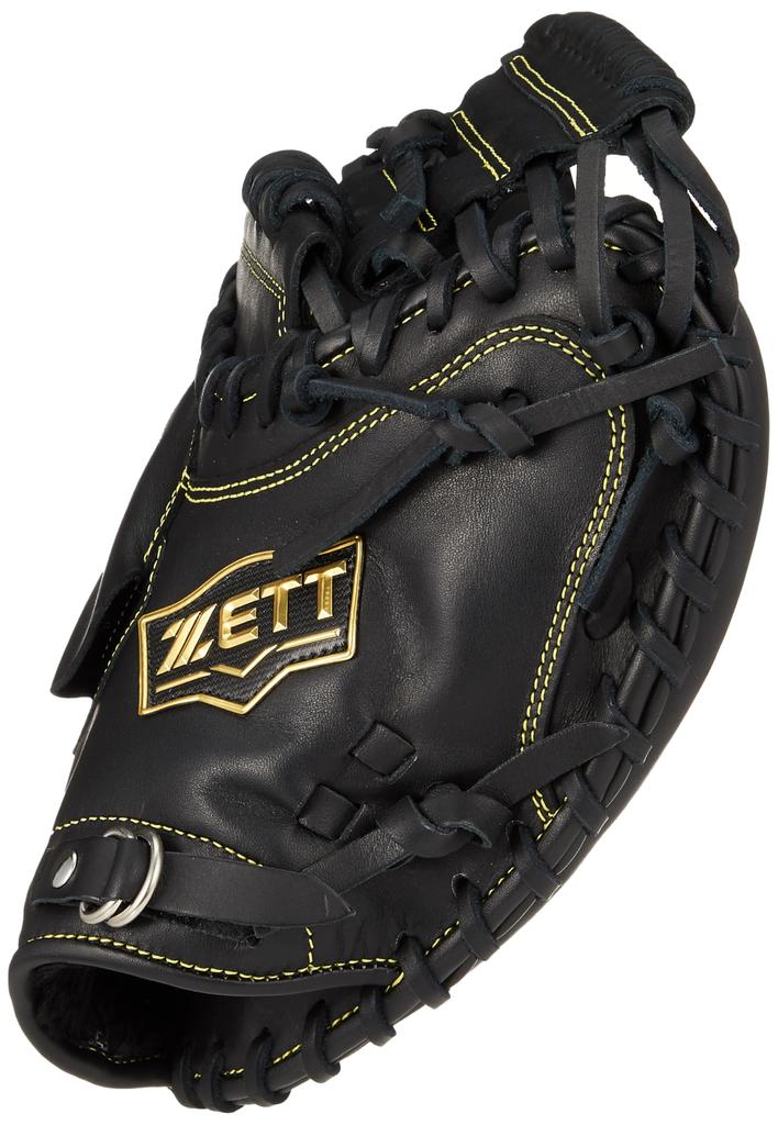 ZETT Youth Soft Steer Baseball Black BJCB74512 Catcher's Mitt, (1900), Right-Handed Throw,