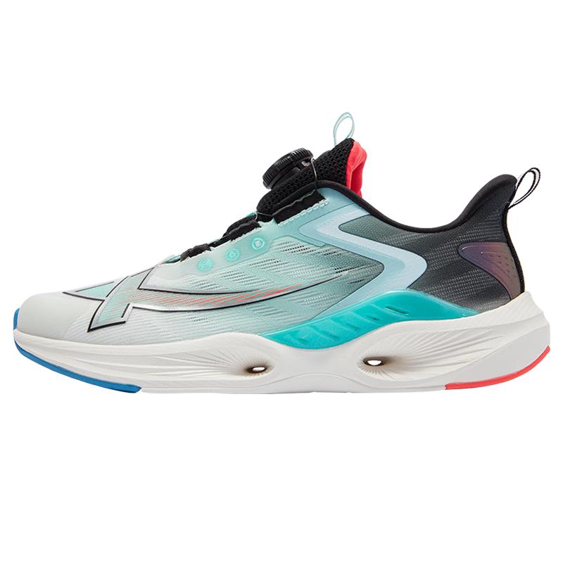 XTEP Boys  Mesh Rotary Buckle Running Shoes 35