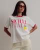 T-shirt Sicilia Italy Avrile 10363 S Milky