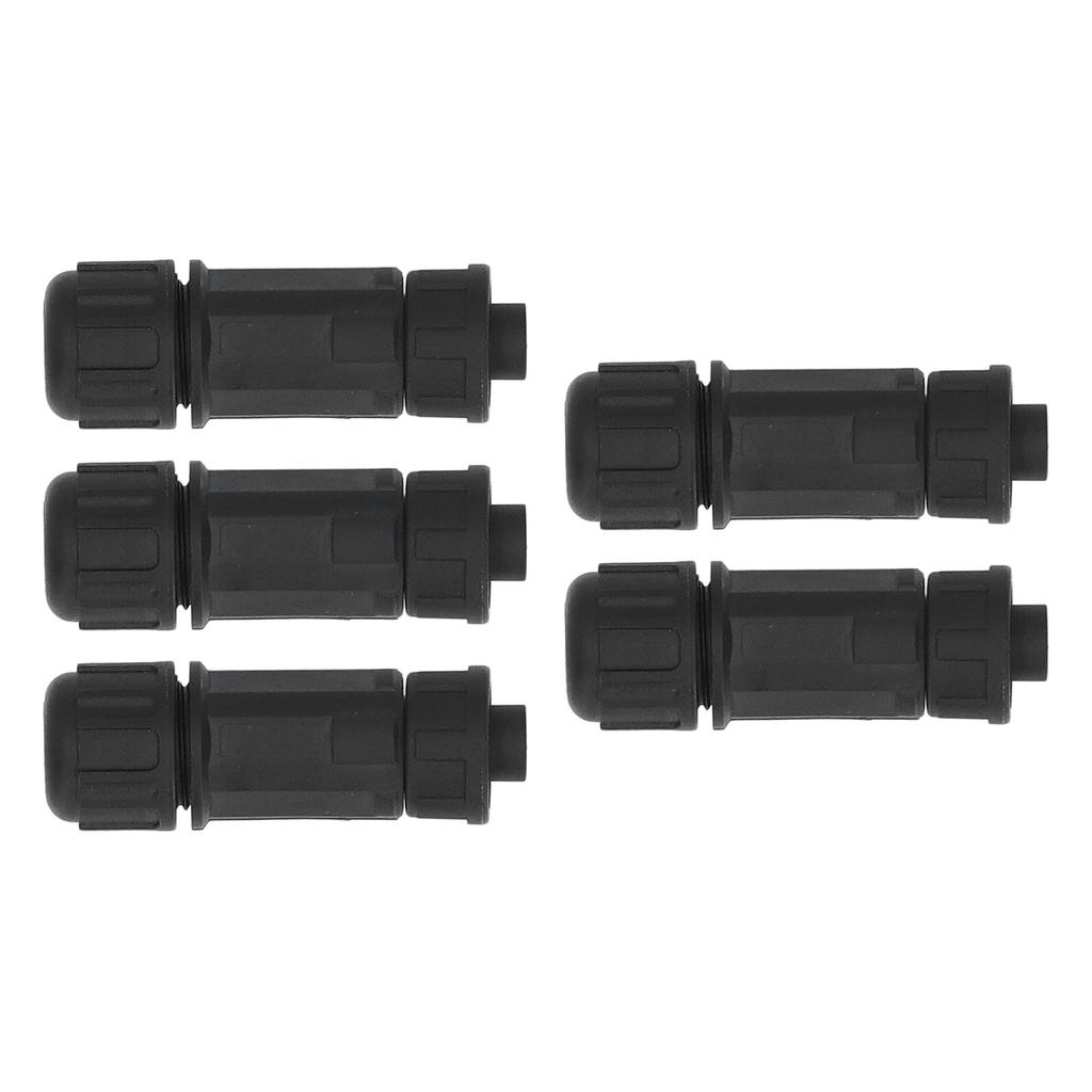 5Pcs Industrial Waterproof Connector 4 Pin IP67 Electrical Aviation Wire Cable Quick Plug E7 Buckle