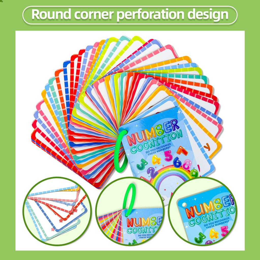 36 Digital Cognitive Education Cards, Children'S Arithmetic, Digital Pairing, Early Childhood Education Cards, Parent-Child Interaction Cards
