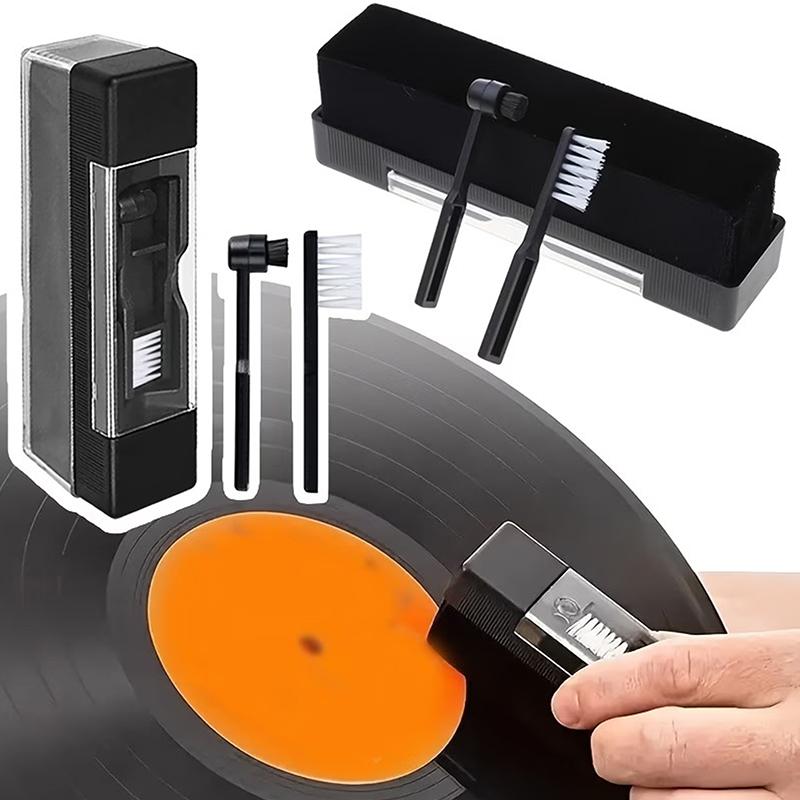 Vinyl Record Cleaning Kit Record Player Needle Clean Brush Portable For Vinyl Records, Lps, Turntables, Smartphones, Computer