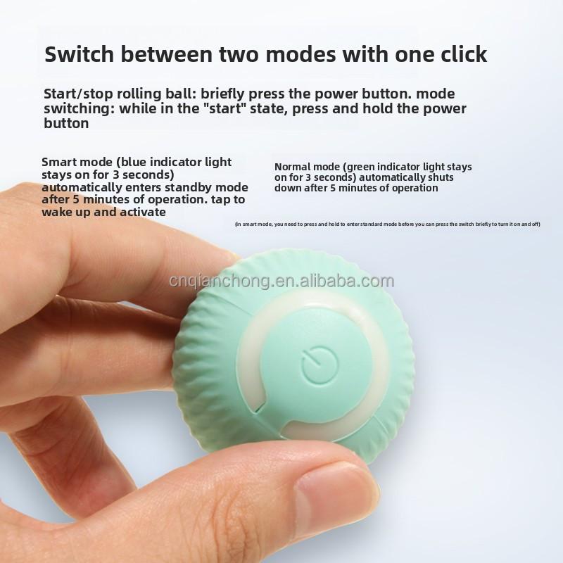 Smart Cat Toys Interactive Toys Training Self-moving Catnip Toys for Cat Electric Automatic Rolling Ball Smart Cat Toy