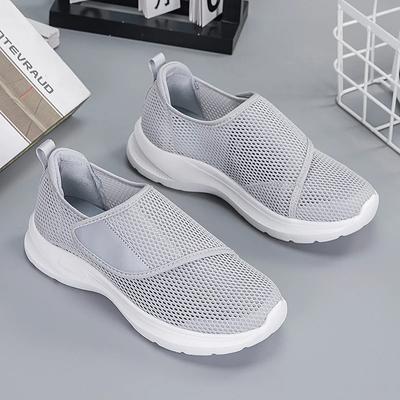 Men Casual Shoes Thumb Eversion Adjusting Soft Comfortable Diabetic Man Shoes Loose Fitting Big Size Hollowing Out Elderly Shoes