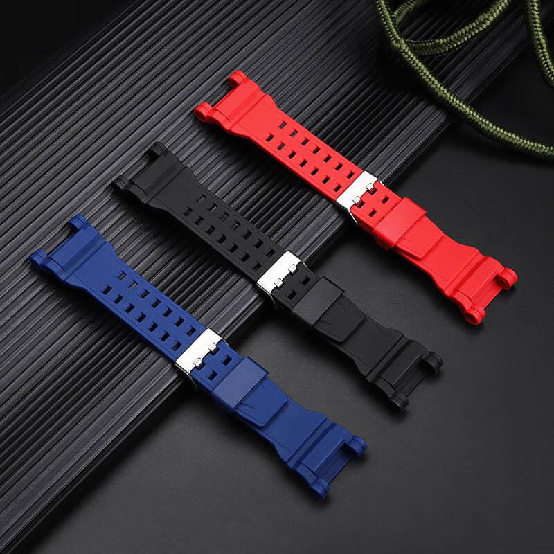 GR-B200 Red Blue Black Men Watchband for Casio G-SHOCK Watch GR-B200 Series Waterproof Resin Silicone Strap bracelet Gift tools