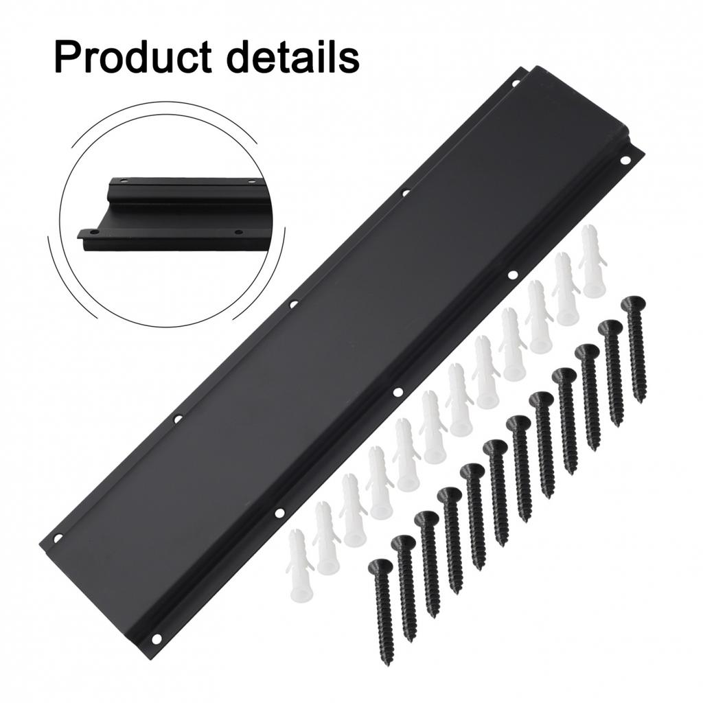 For Garage Tool Organizer with 16 Inch Stud Mounting Plate and PVC Coated Hooks