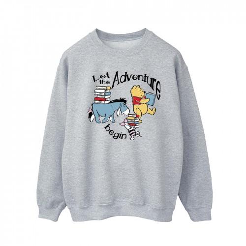 Winnie the Pooh Mens Let The Adventure Begin Sweatshirt