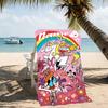 Customizable personalized beach towels Dexter's Laboratory themed designs.Suitable for the beach, yoga, sports;ideal as beach accessories