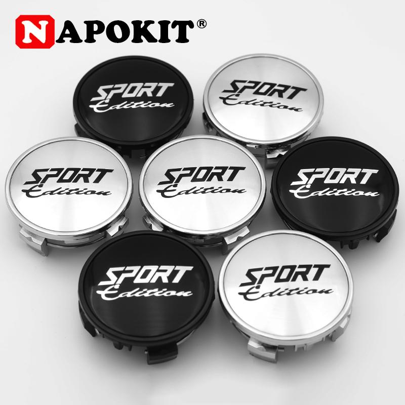 4pcs/lot 62MM Sport Rim Car Wheel Center Cap Wheels Rim Hub Caps Cover