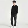 Li-Ning Versatile Round Neck Long Sleeve Comfortable Sweatpants Commuter Hoodie Set Men Sets AWDTB37-12+AKLUA75-5