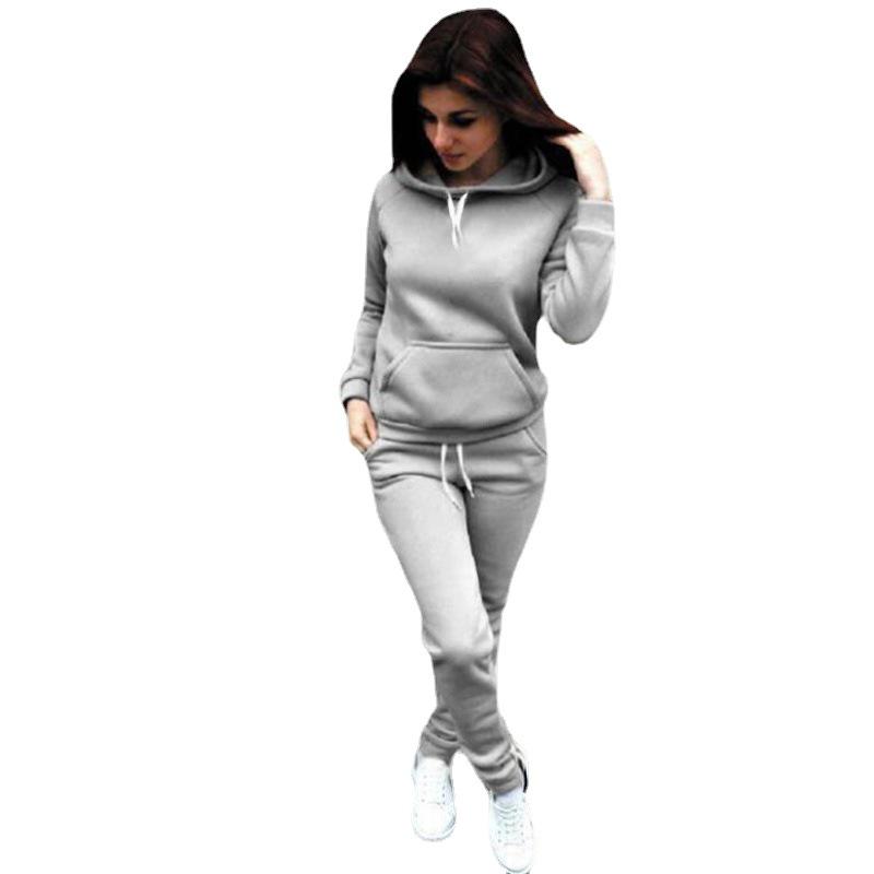 Spring 2024 Women's Long Sleeve Hoodie and Pants Set