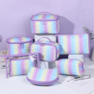 Women's Bags Organizer Square Tote Travel Toiletry Makeup Shell Bags Large Cosmetic Bag