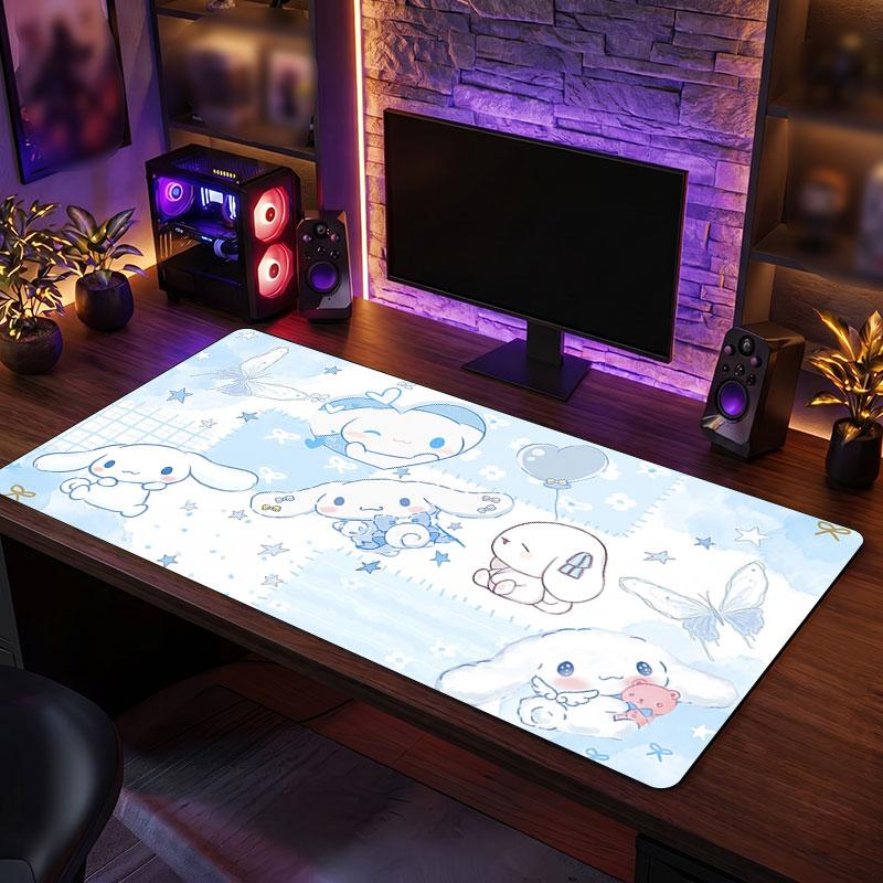 Big Mouse PadCinnamoroll Extended Soft Desk Mat Gaming Office Computer Table Decor Mat