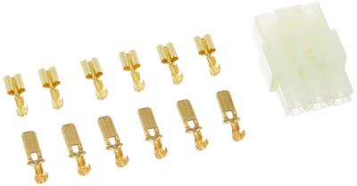 Daytona 250 Type Connector Set 6 Pole Connector (male/female) 1