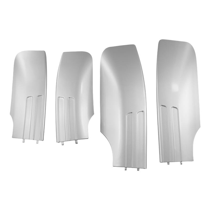 4PCS Car Auto Exterior Rack Roof Rack Rail Retrofit End Cover Dome Holder Case Cap For BMW E71 E72 X6 2008-2014