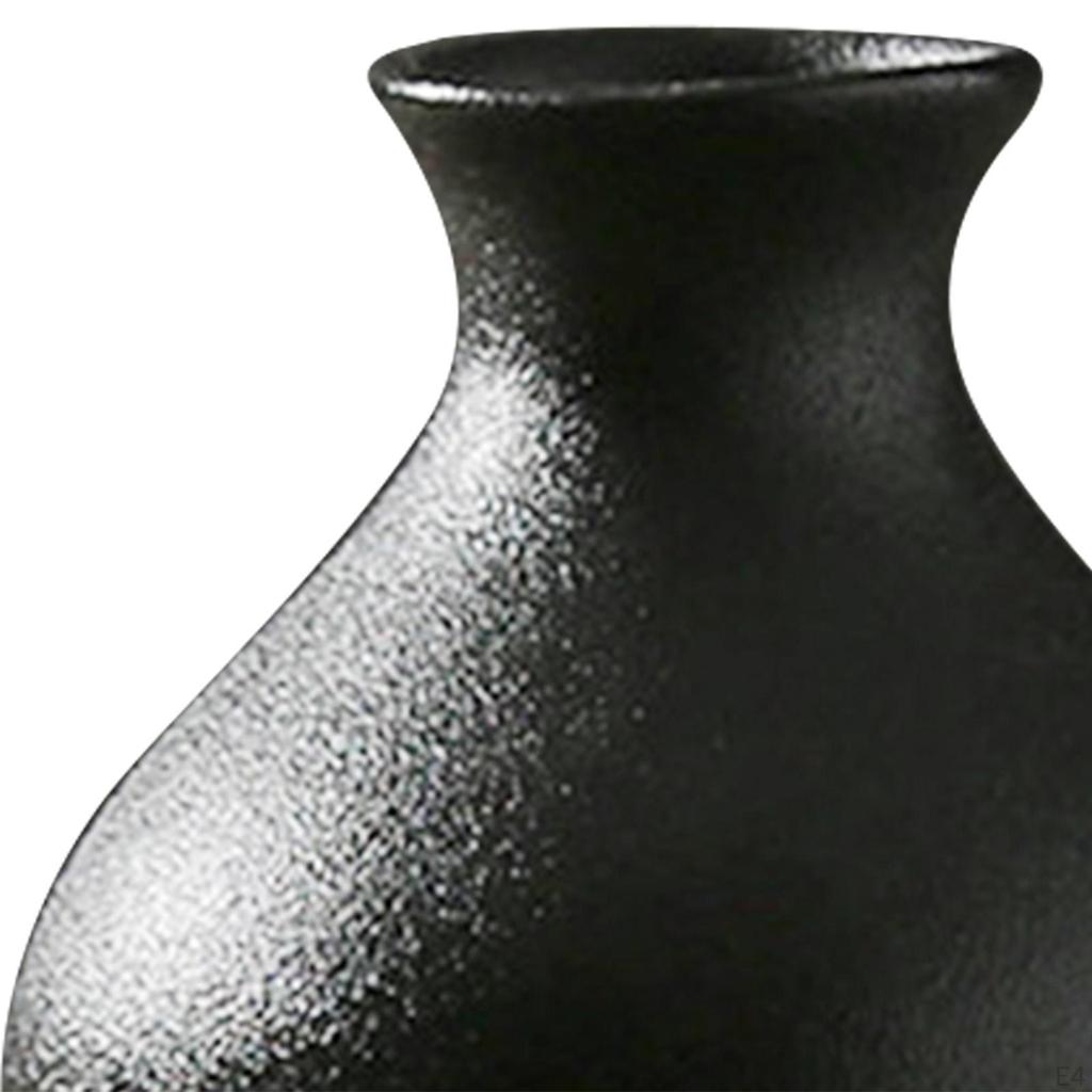 Artistic Ceramic Container for Flowers On Bookshelf Or Table