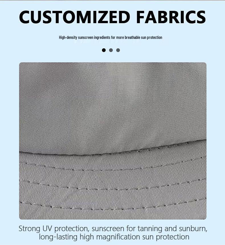 Unisex Sommer Sonnenhut: Moskitosicheres Netz, Schnelltrocknend, Wasserdicht, Ideal zum Angeln und Klettern