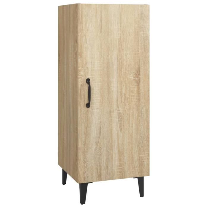 VidaXL Buffet Sonoma Oak 34.5x34x90 Cm Engineered Wood 812333