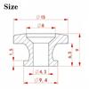 2pcs Guitar Strap Locks Metal Strap Lock Buttons for Bass Ukulele Acoustic Guitar Stage Performance Security