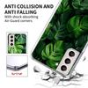 Botanical Background Phone Case For Samsung Galaxy S25 Edge S24 S23 FE S21 S20 S10 Plus S22 S26 Ultra Cover Clear Cases TPU Capa