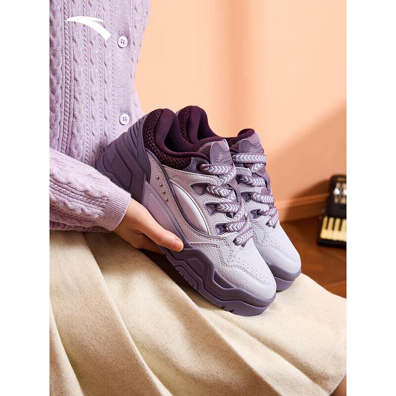 ANTA Women s High-Top Platform Casual Sneakers US 8.5