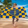 Boca Football Club Printed Microfiber Beach Towel, Soft And Absorbent, Quick-Dry, Ideal for Summer Travel, Beach Essential, Swimming Pool