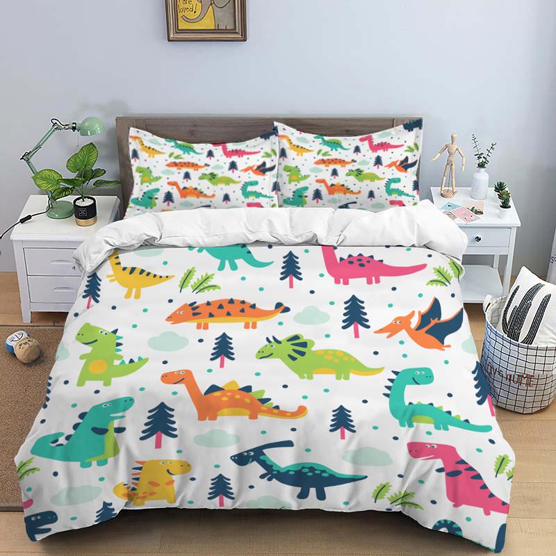 3D Bed set Beautiful Beach Bedding Bed Sets Modern Quilt Cover+pillowcases Winter California King Bedding Sets Jogo De Cama Bed