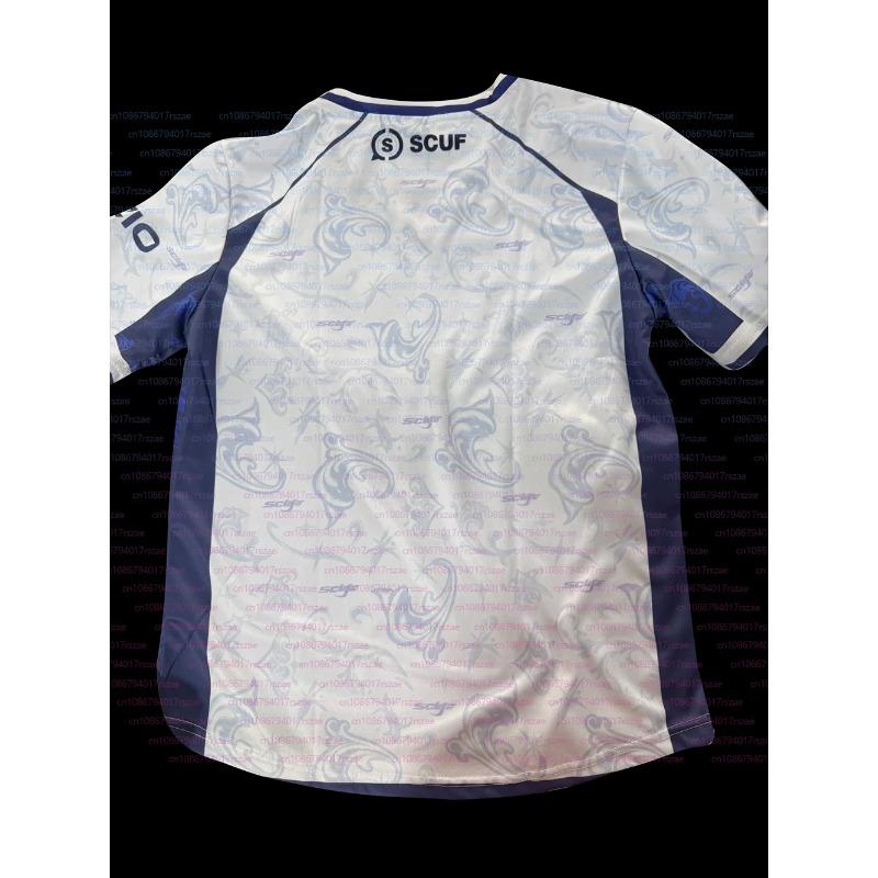 Retro Streetwear Gentle Mates Fani Esports Koszulka M8 Team Moda Oversize T-shirty z nadrukiem 3D Krótki rękaw Męskie Sportowy Uniform Koszulka