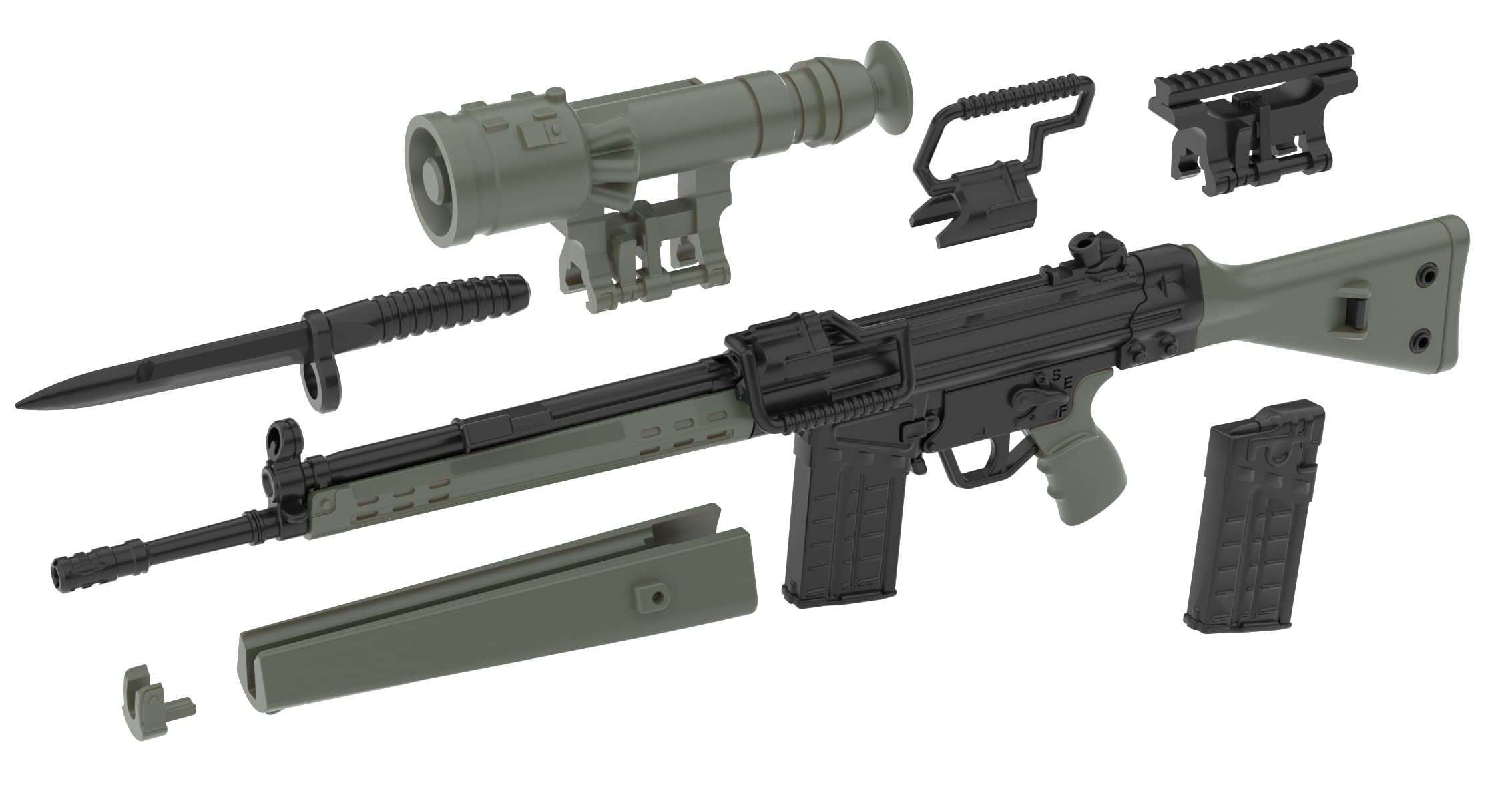 

TOMYTEC Little Armory LA082 G3A3 Тип Пластиковая Модель 320609