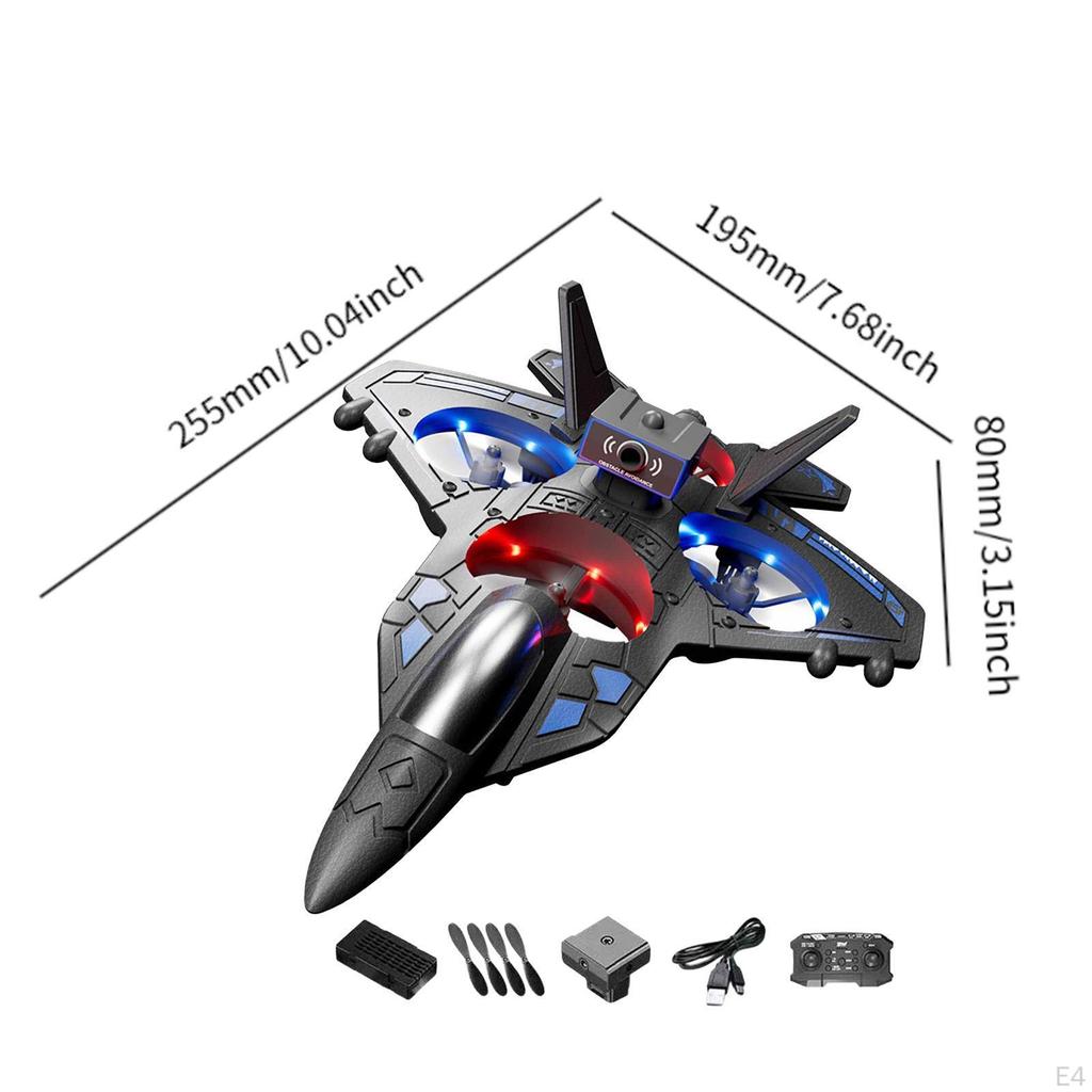 Foam Remote Control Airplane Aircraft Beginners,Easy to Fly,Boys Gifts 360° Flip Portable Fighter