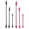 3x Mini Silicone Set for Kitchen and Beauty, Double Head, Jar , Small Makeup Spoon,