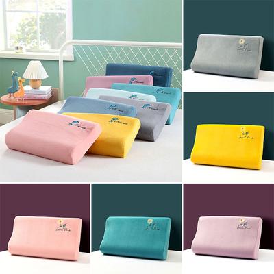 1PC Federa per cuscino di rimbalzo Federa in lattice Velluto Memory Foam Protettore Contorno con cerniera Inverno caldo