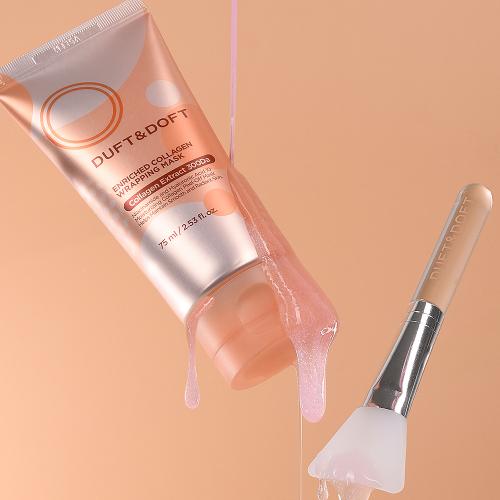 Duft&Doft Enriched Collagen Wrapping Mask 75mlx2 + Brush NONE