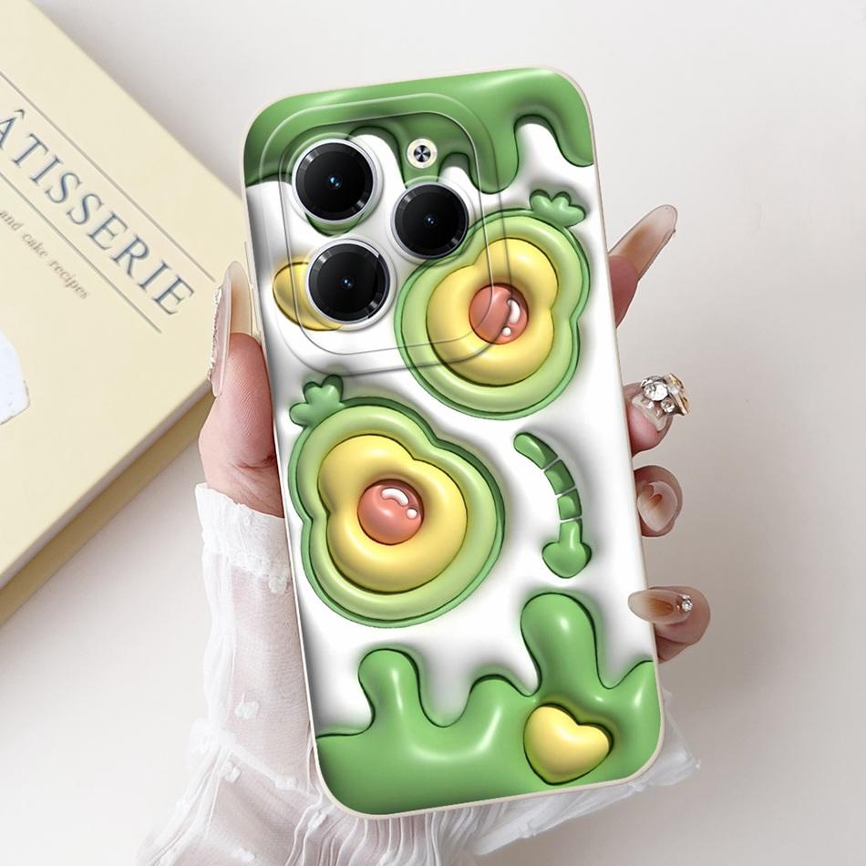For Infinix Hot 40 Pro Case Hot 40 40i 40Pro Hot40 Hot40i Cute Panda Rabbit Cartoon Soft Silicone Shockproof Phone Cases