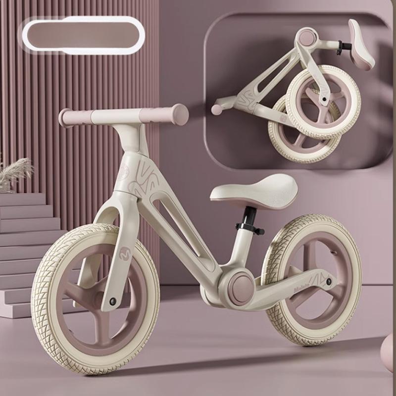 Voiture d'équilibre pour enfants de 1 à 3 ans, trottinette à quatre roues, vélo à deux roues sans pédales, yo-yo