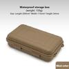 Outdoor PP Enclosure Airtight Survival Case Container Storage Travel Sealed Containers Carry Box For Camping Fishing
