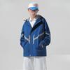Jacket Men's Teen Spring and Autumn Trend Jacket Ruffian Handsome Fashion Versatile Hooded Jacket