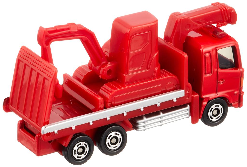 TAKARA TOMY 30 Hino Ranger Heavy Equipment Transport Vehicle Miniature Car Toy Ages 3 and Up Blister Package Toy Safety Standards Passed ST Mark