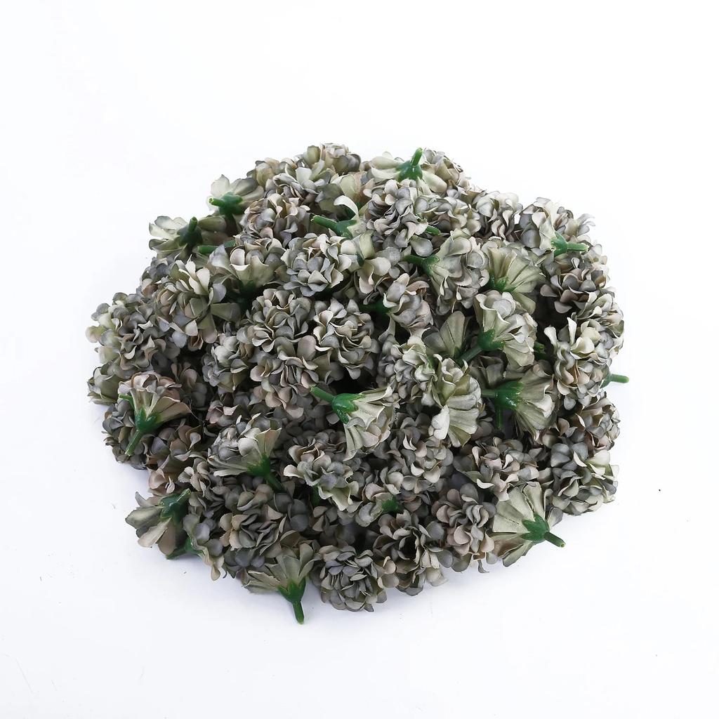 20/30 Pièces Têtes de Fleurs Artificielles Faux Fleurs en Soie Fête Jardin Mur Décoration de Pièce Maison Bricolage Décoration de Mariage Accessoires de Couronnes