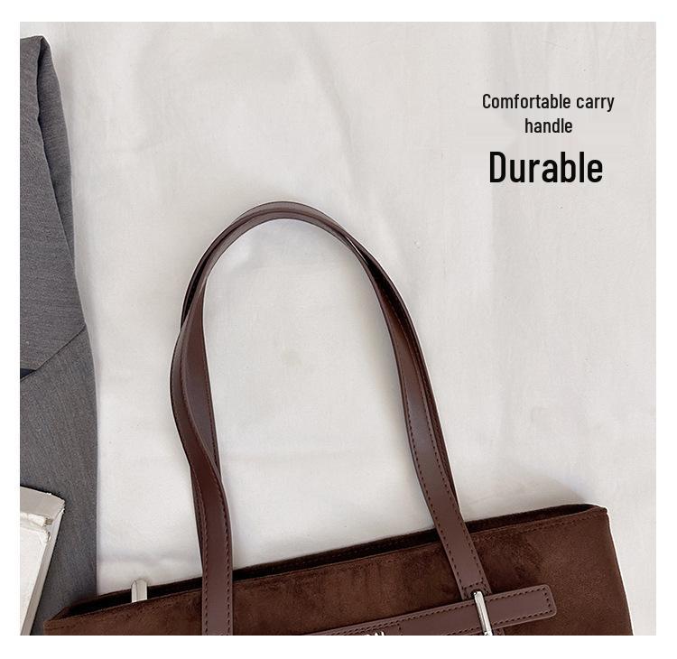 2025 New Leopard Print Women's Large Capacity Frosted Shoulder Tote - Versatile Retro Student Bag for Autumn/Winter