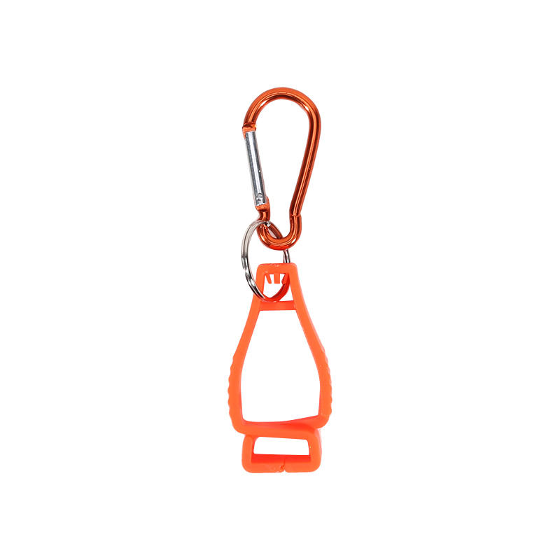 

2Pcs Glove Clips With Metal Carabiner Anti-Lost Glove Holders For Work Gloves Outdoor Safety Gear Storage Clips