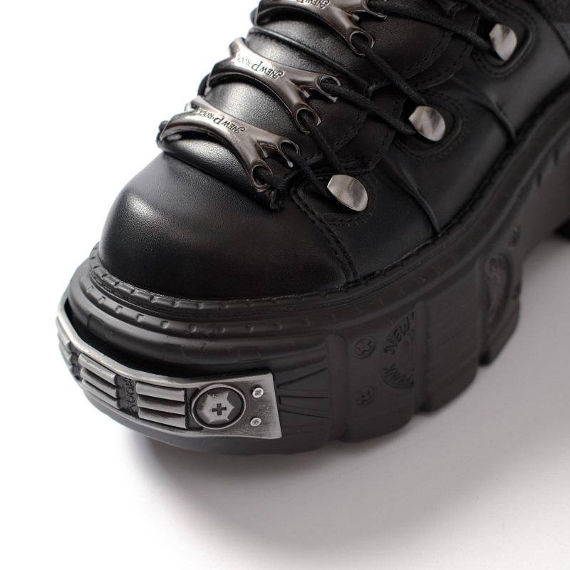 New Women's Russian Supply Heavy Metal Punk Sneaker Platform Shoes Men